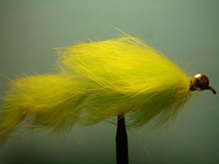 Two Flies Chartreuse Articulated Bunny Leech (4)